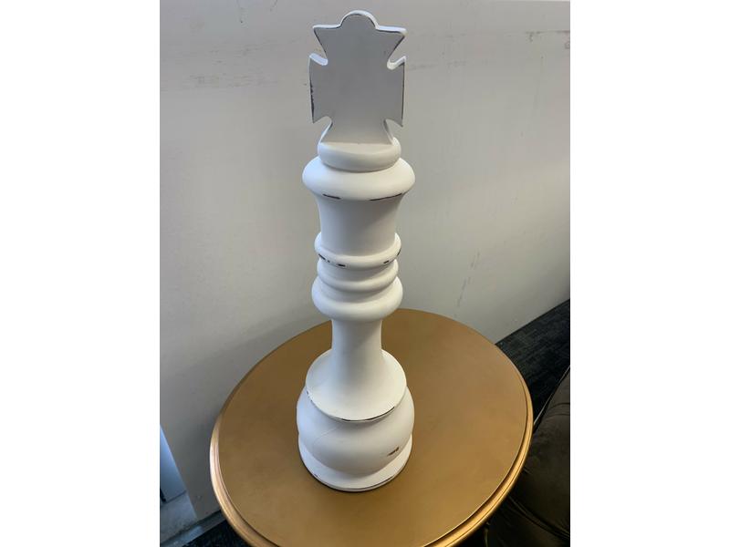product image for Bramble King Chess Piece Pearl White