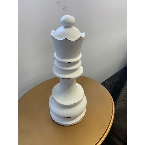 image of Bramble Queen Chess Piece Pearl White