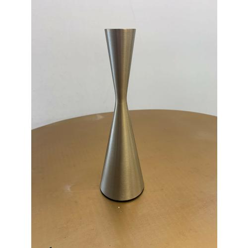 image of Candle Holder Aluminium Gold Taper Small