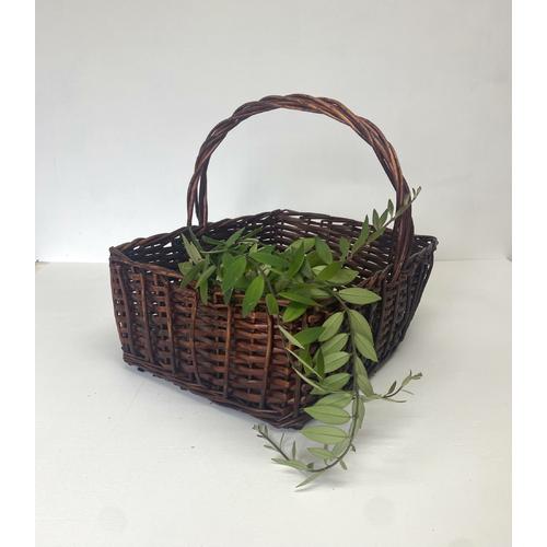 image of Rectangle Willow Basket - Large