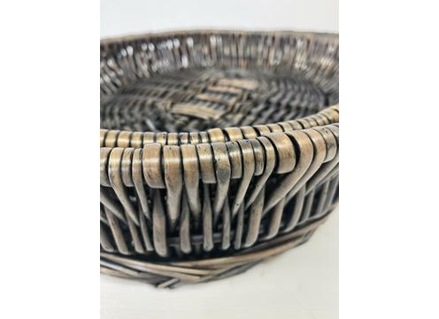 gallery image of Oval Rattan Trays - Set of 2