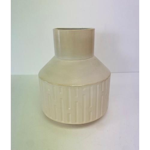 image of Retro style Tin Textured Vase