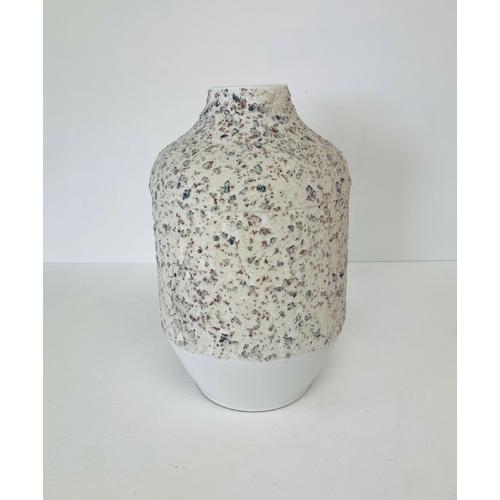 image of Stone textured vase